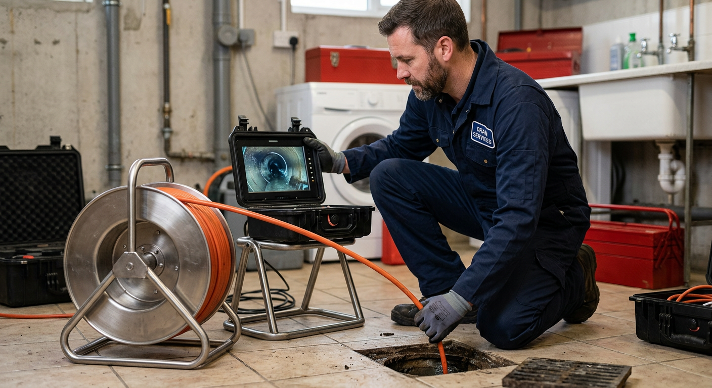 Inspection caméra canalisation Antony